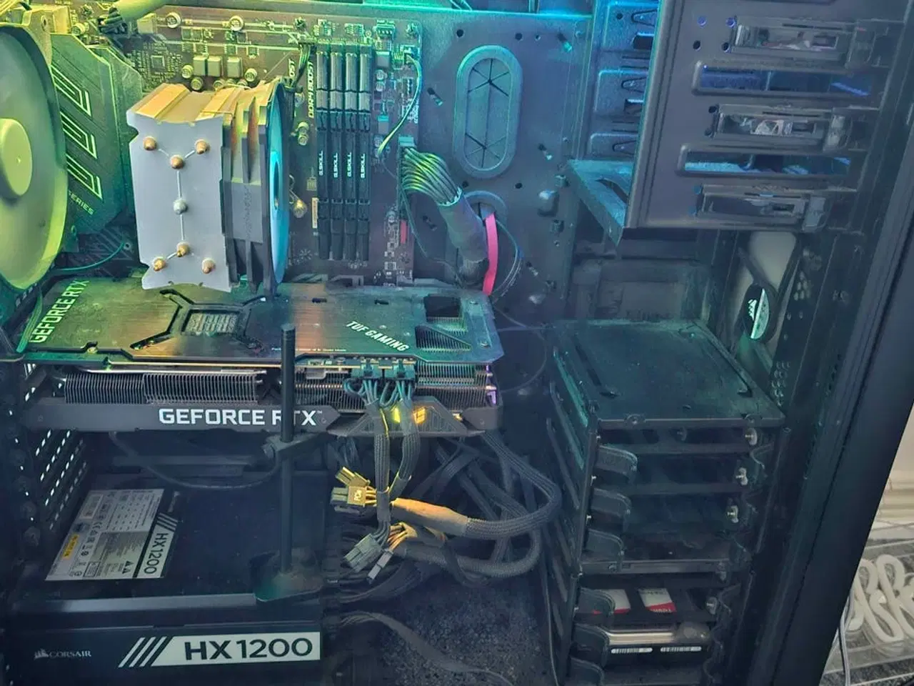 Billede 1 - God gamer pc RTX 3090ti 128gb ddr4 og i9-9900k