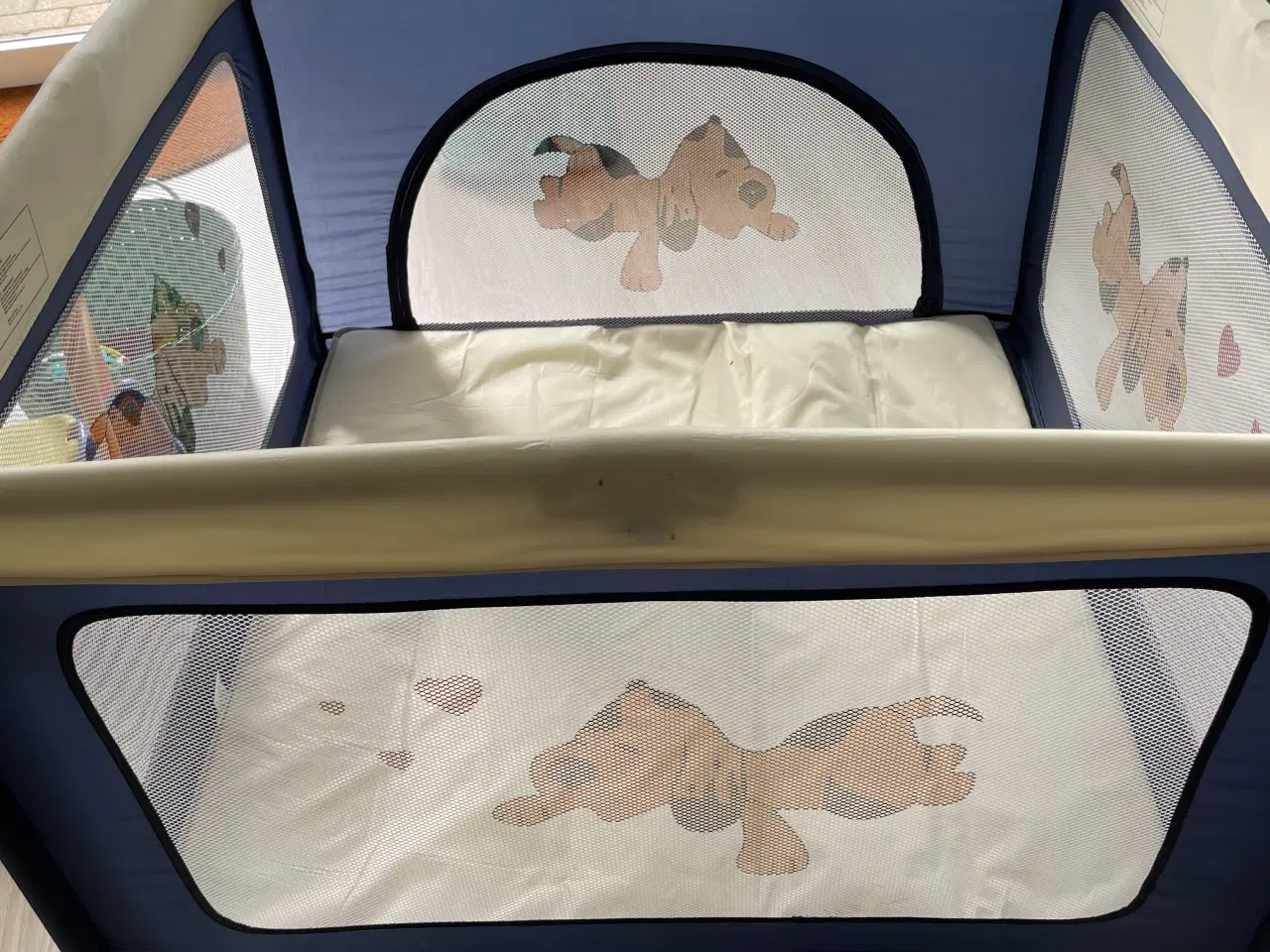 Billede 1 - Kravlegård/rejseseng og sengeramme