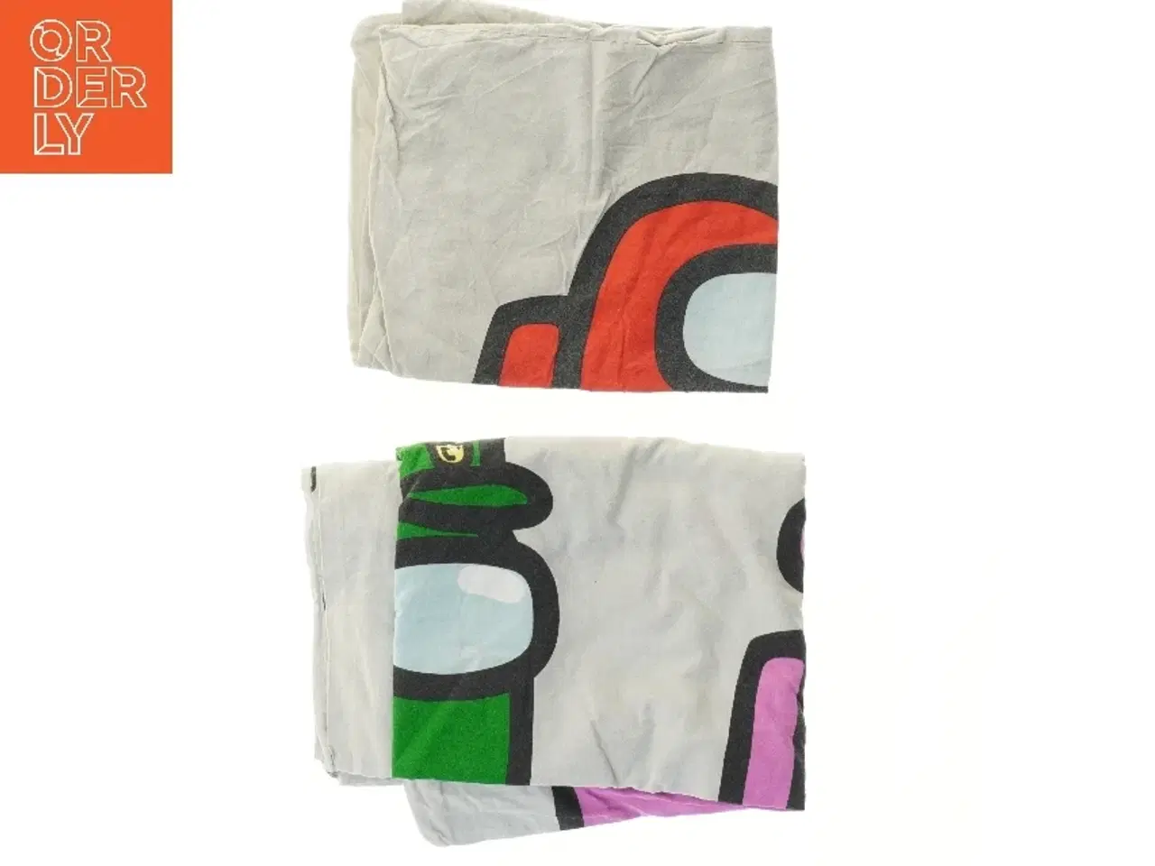 Billede 1 - Dynebetræk med Among Us motiv (str. 132x107 & 55x61 cm)