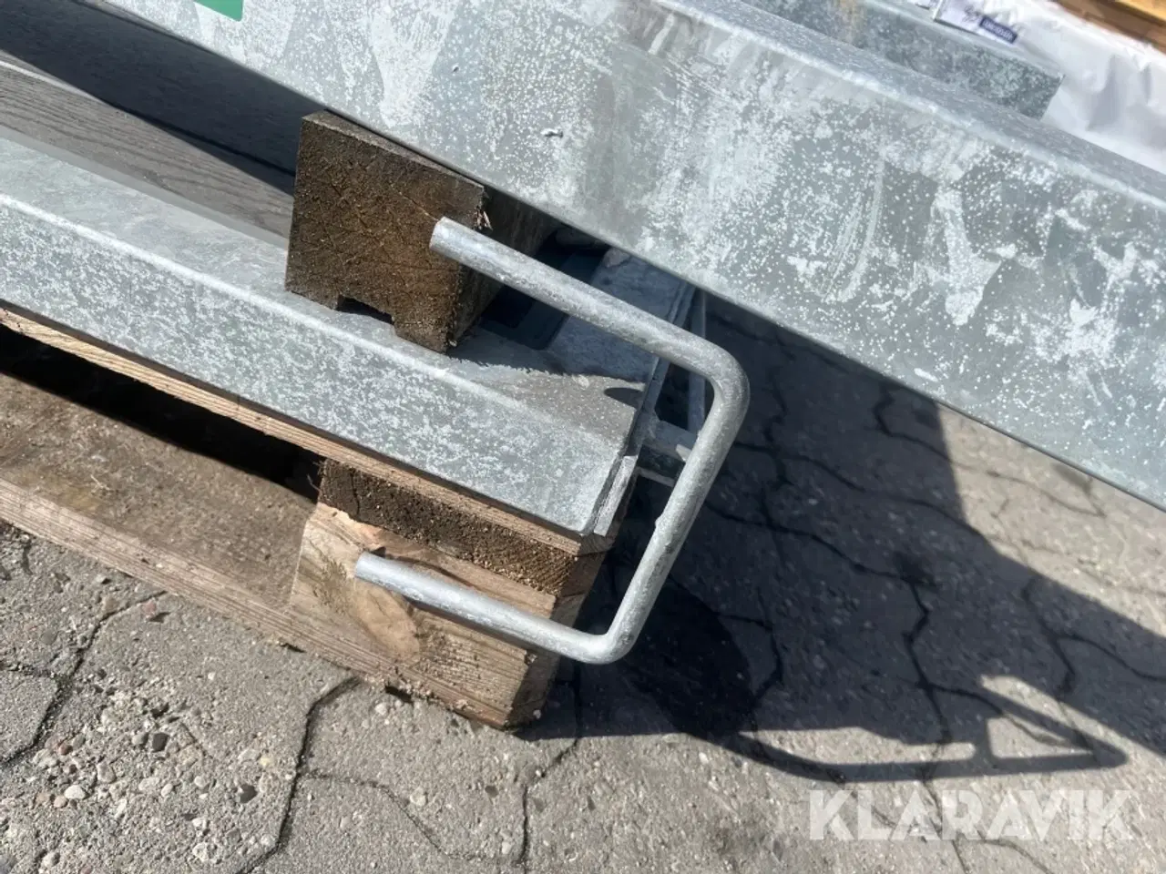 Billede 4 - Galvaniseret havelåge 1 styk