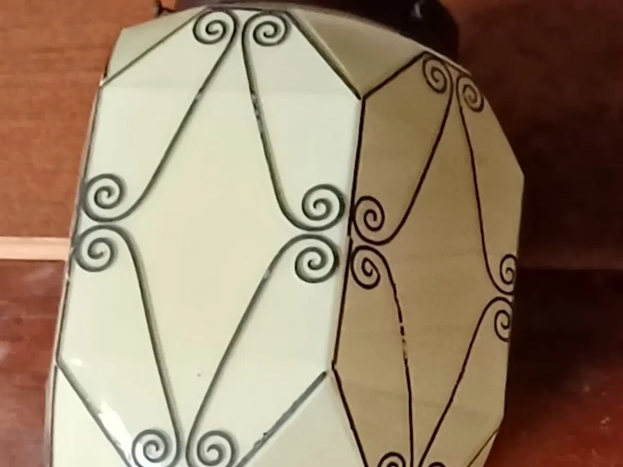 Billede 1 - Glaspendel, vintage.