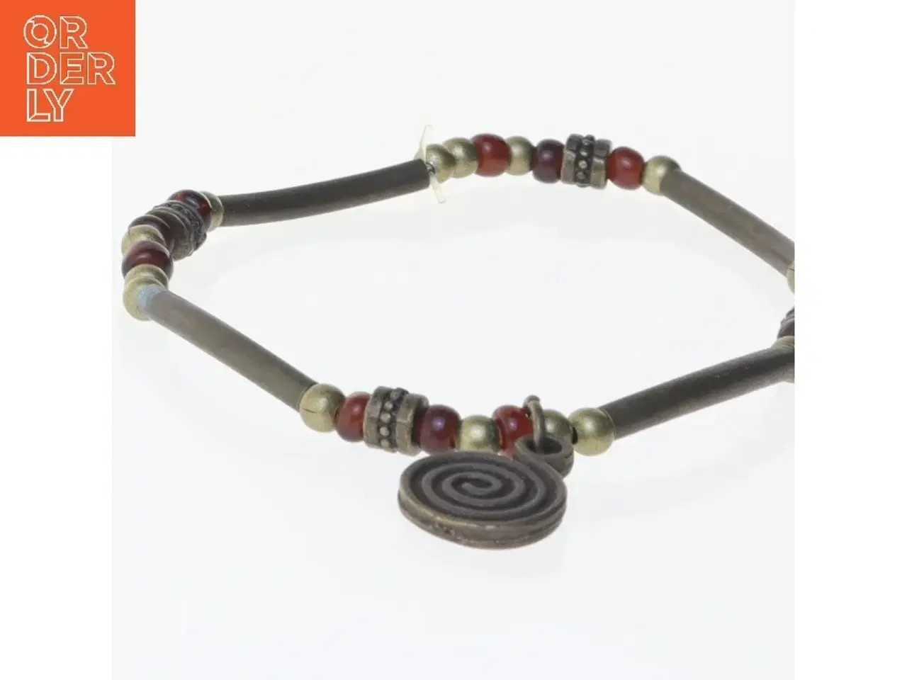 Billede 2 - Armbånd med vedhæng (str. 8,5 cm)