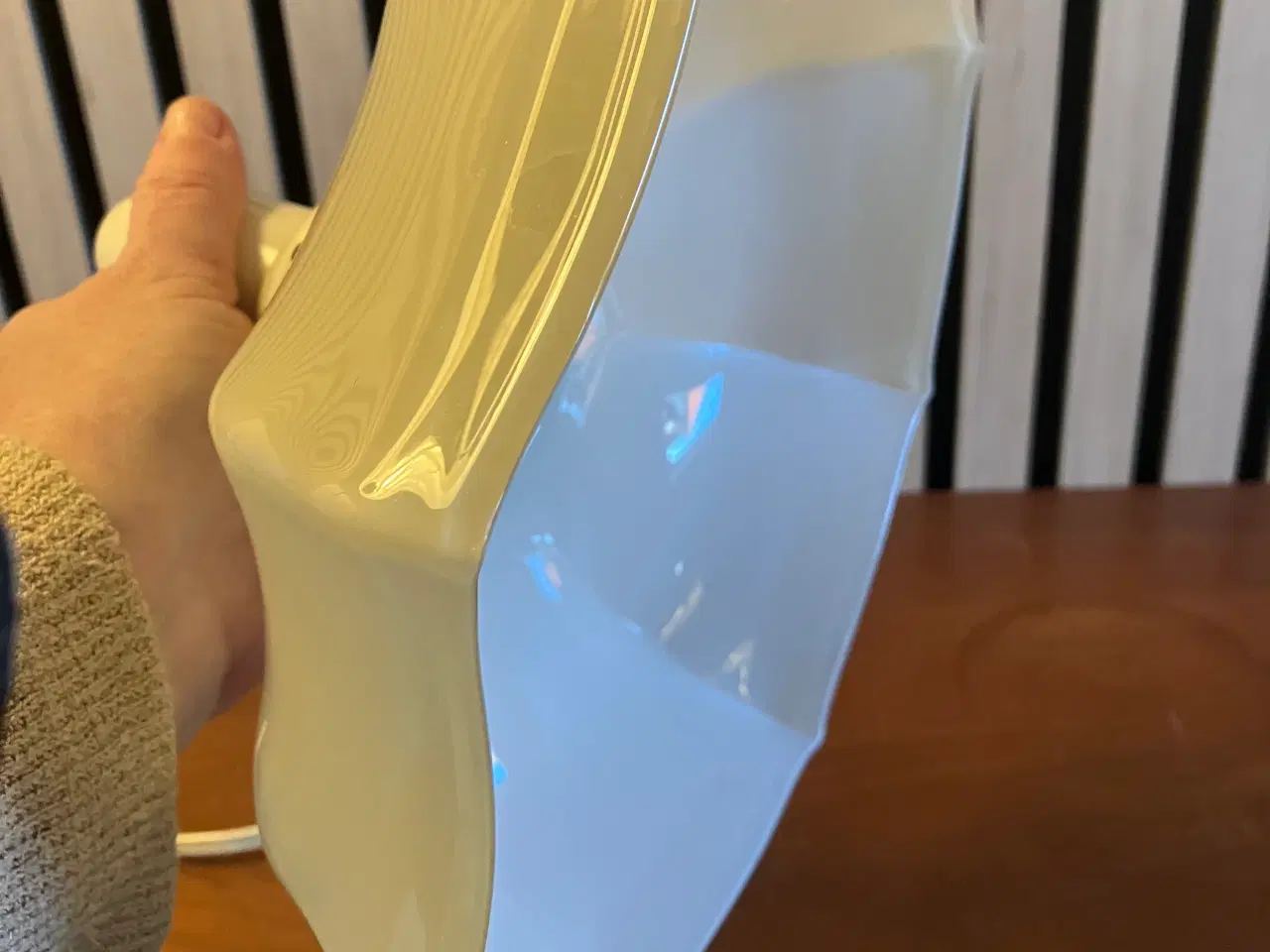 Billede 3 - Antik åben glaspendel fra 1920'erne