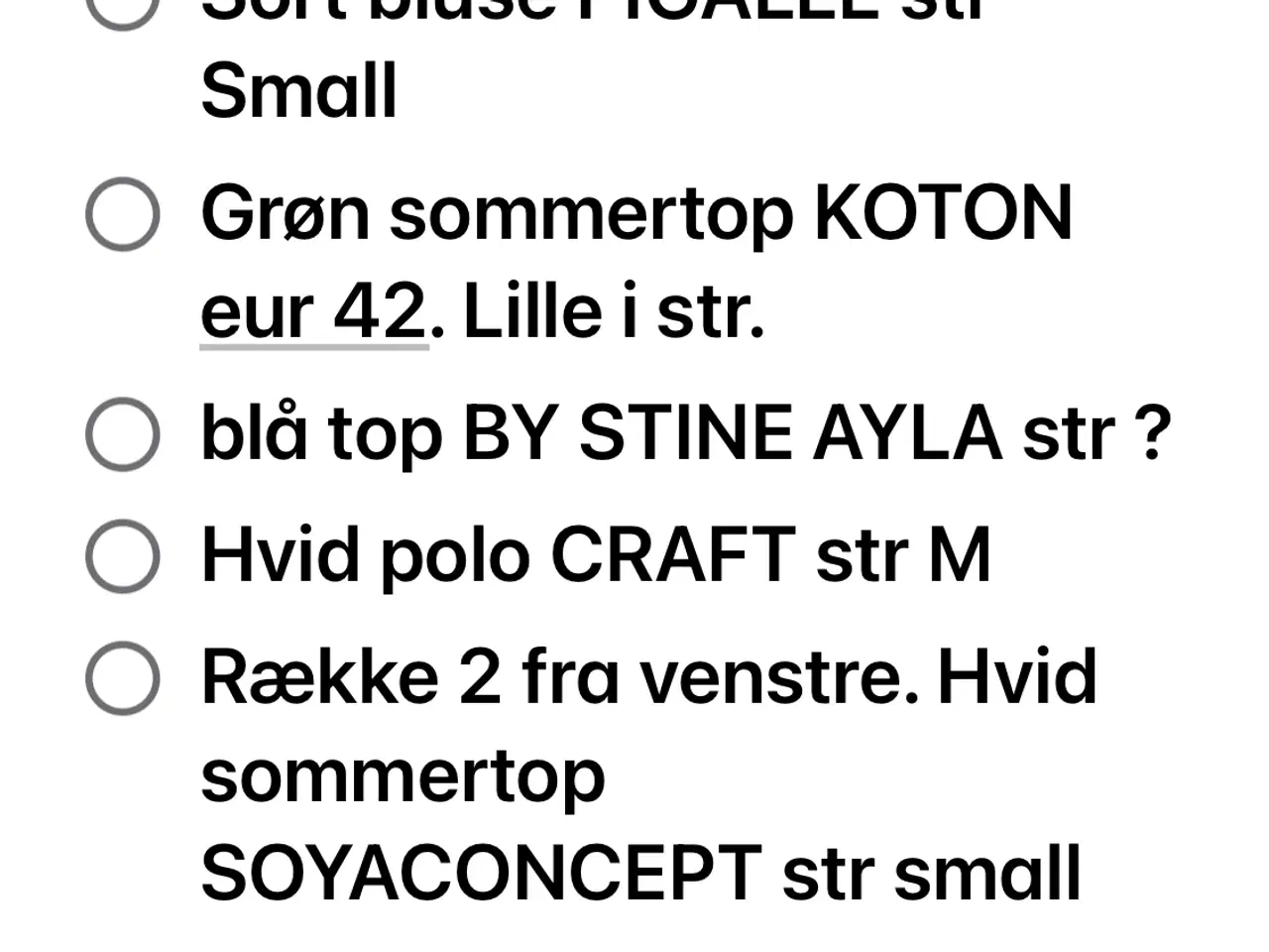 Billede 7 - Tøj til pige/ung kvinde str Small 84 dele