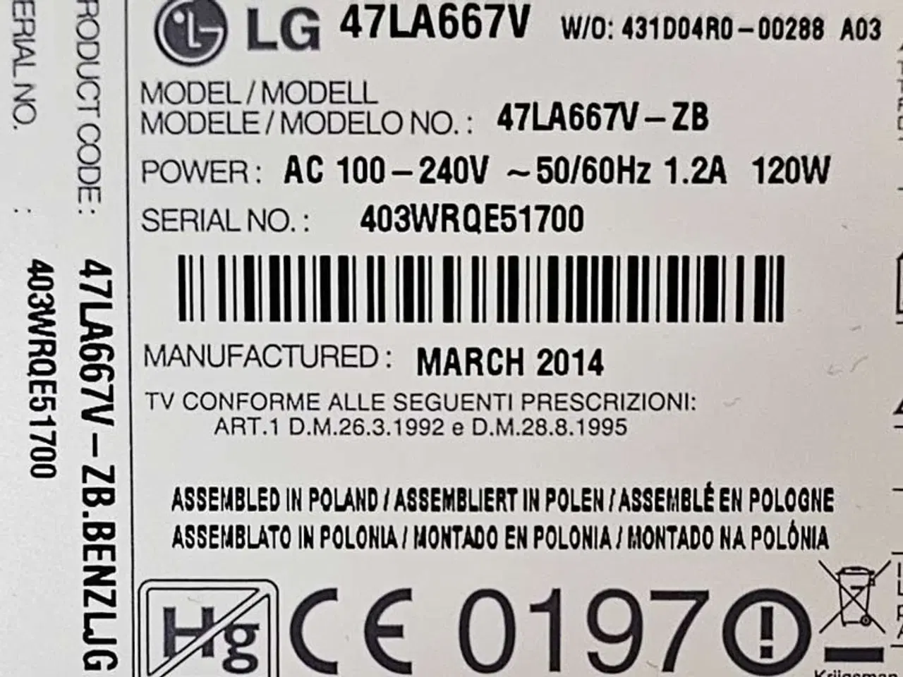 Billede 10 - LG 47" FullHD, TV bænk, Andriod 14 stick, Aalborg