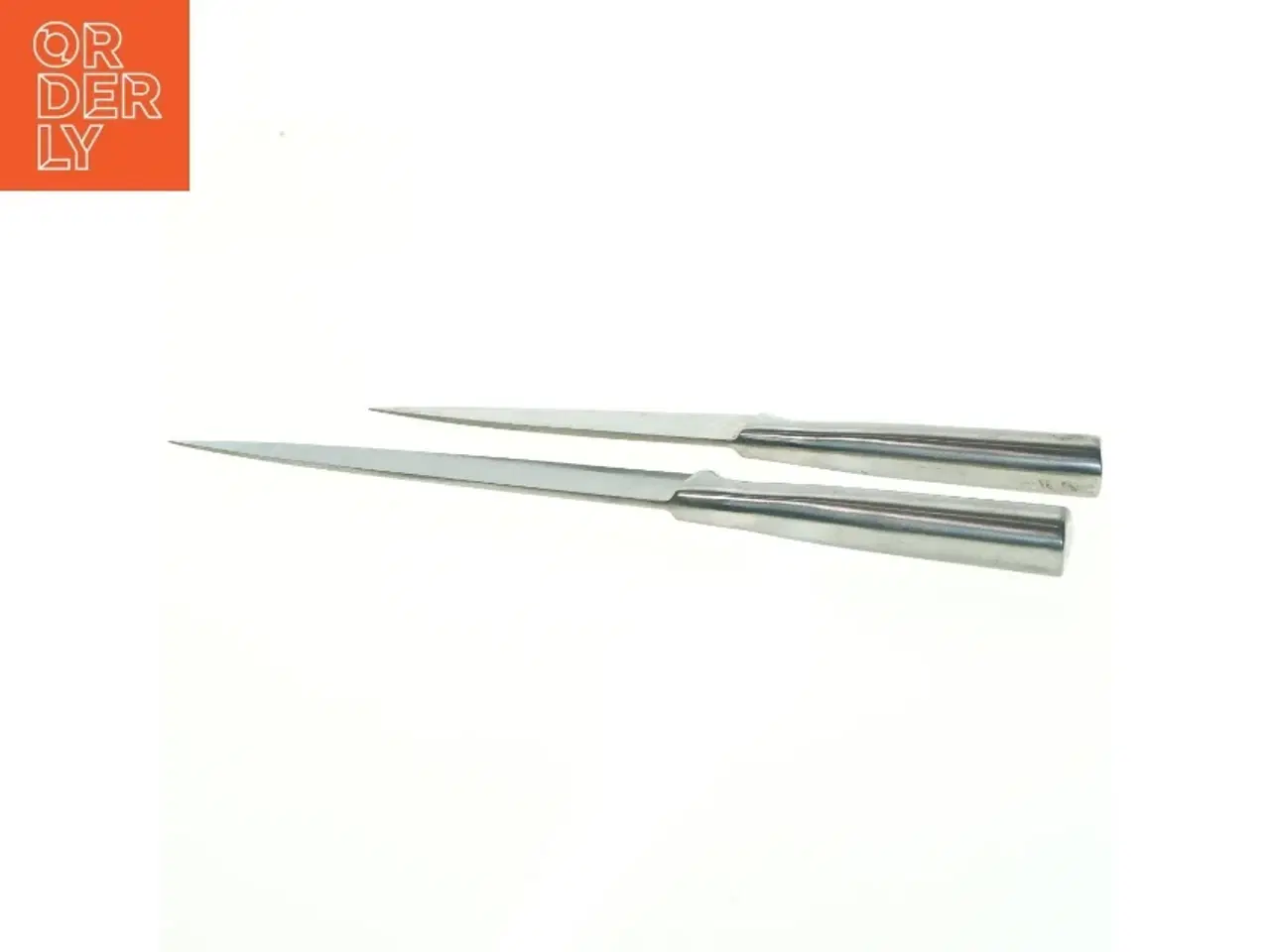 Billede 3 - Stegekniv og urtekniv sæt (str. 34x4,5 og 29,5x4,5 cm)