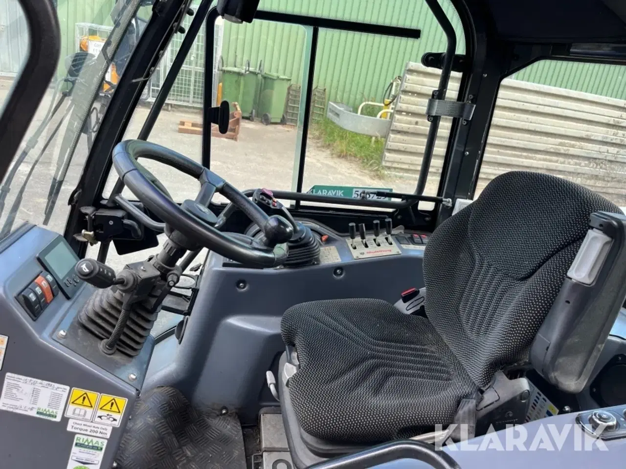 Billede 9 - Redskabsbærer Multihog CX75 med GMR klippebord