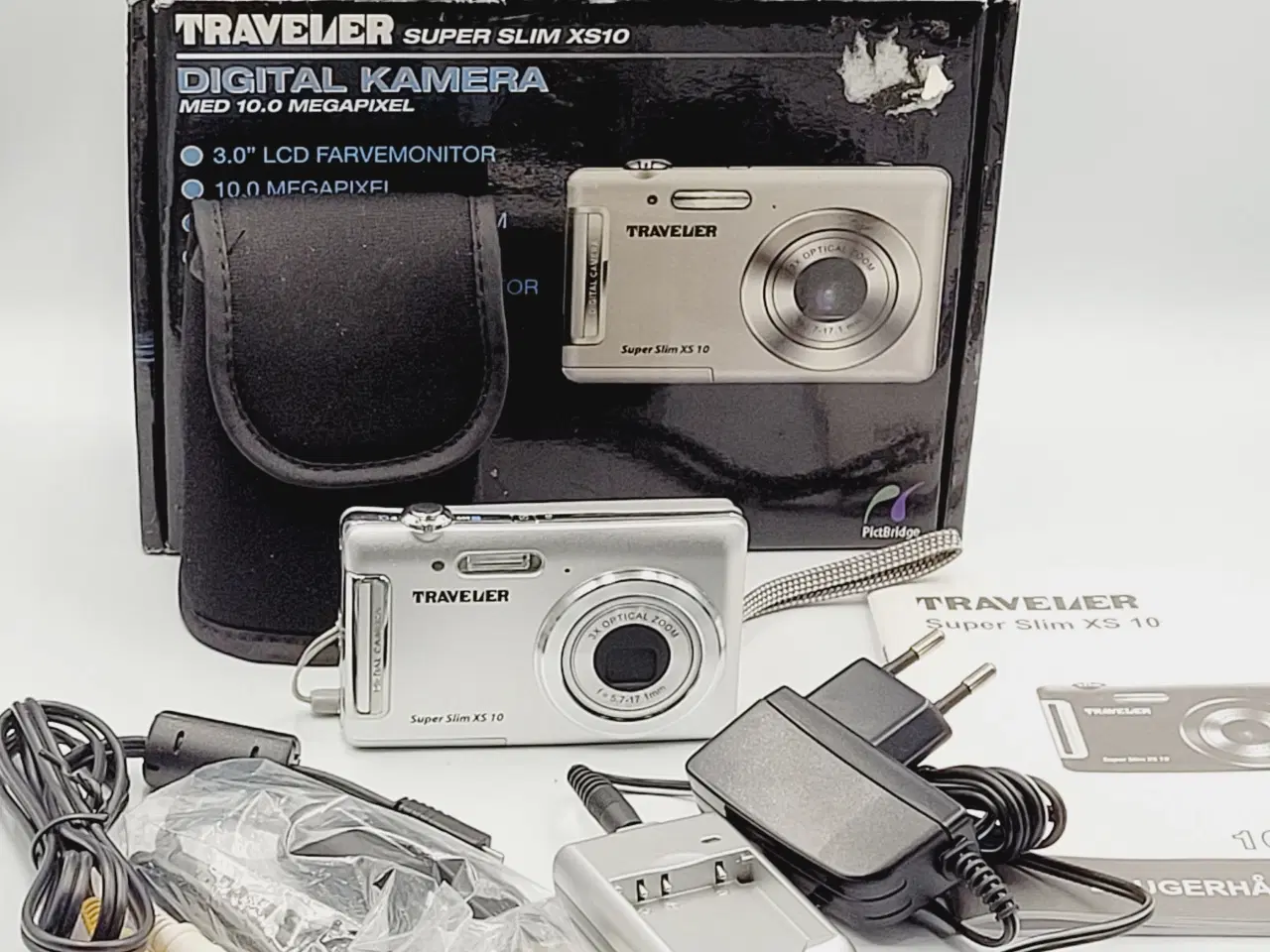 Billede 1 - ⭐️· DIGITALKAMERA: TRAVELER Super Slim XS 10 