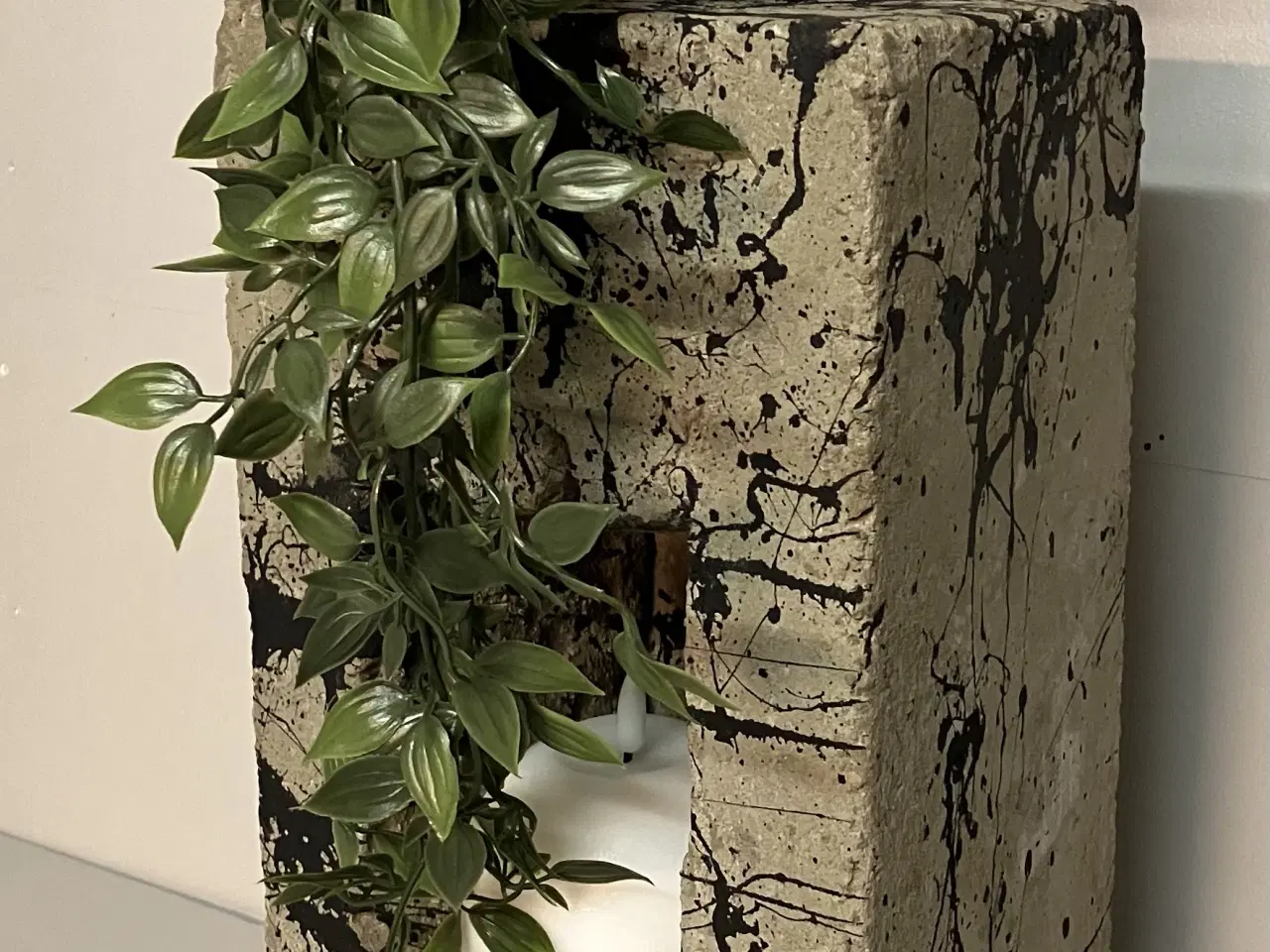 Billede 4 - Bord lysestage i cement