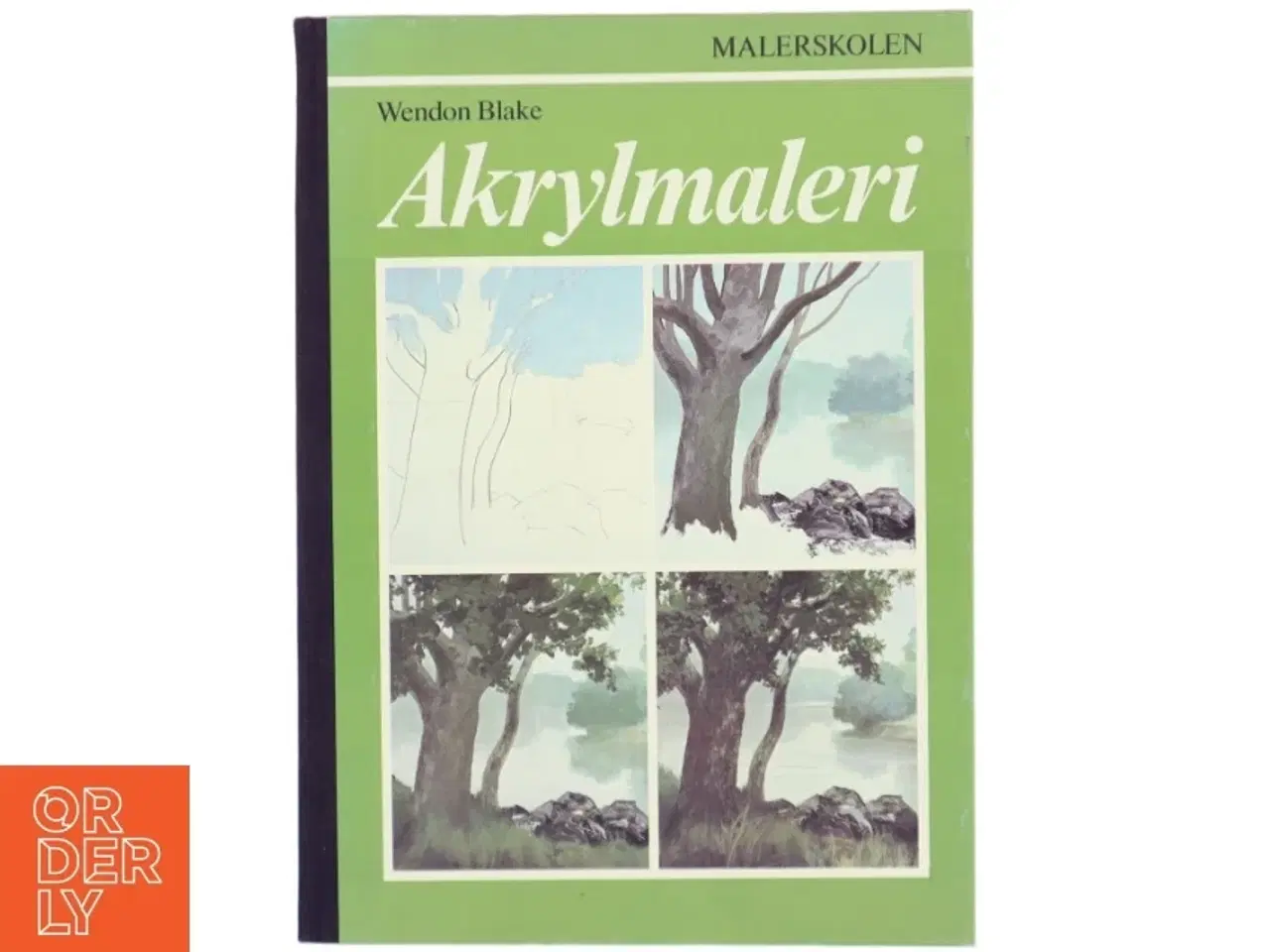 Billede 1 - Akrylmaleri instruktionsbog