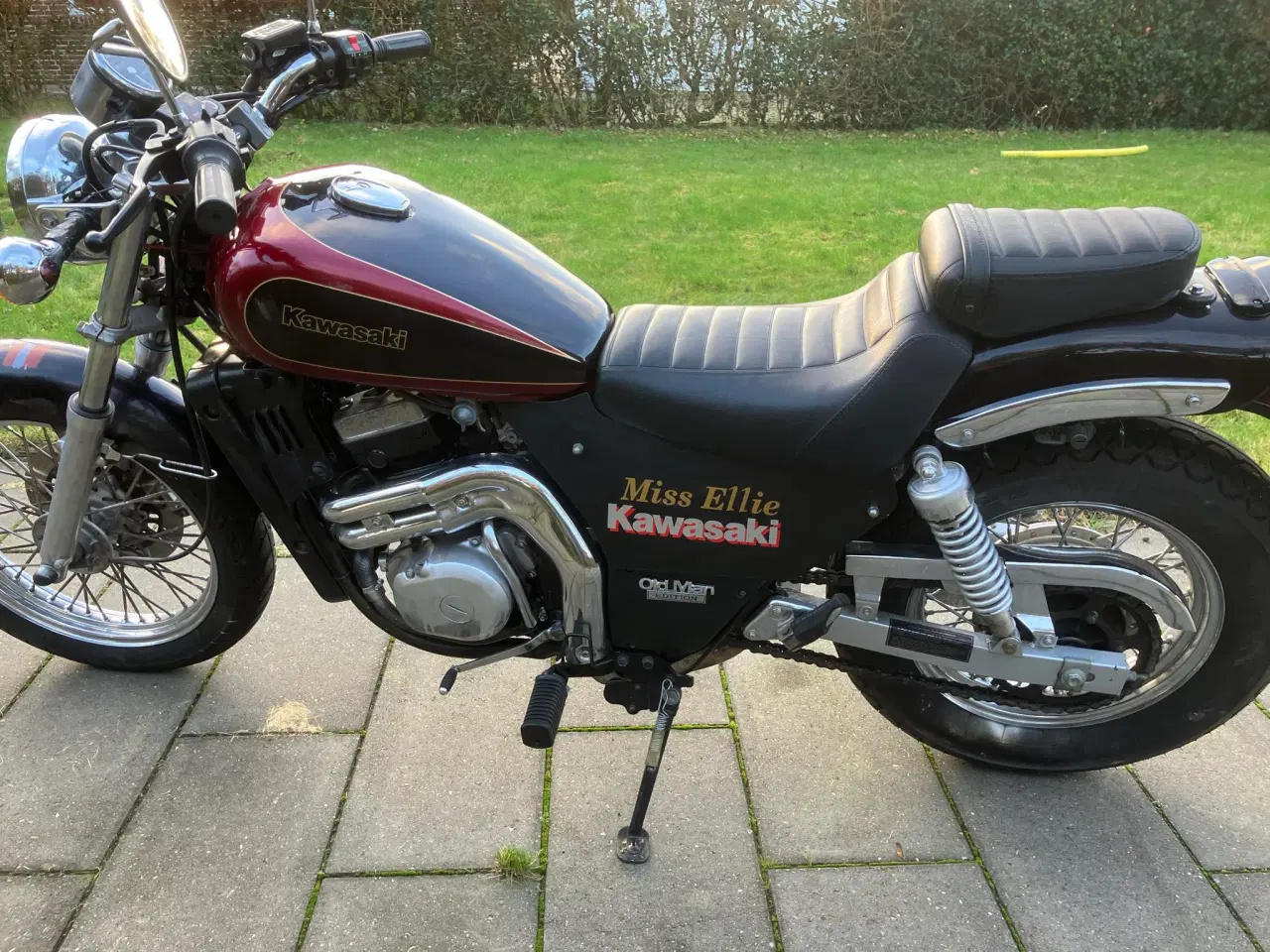 Billede 2 - Motorcykel Kawasaki EL205 vandkølet.