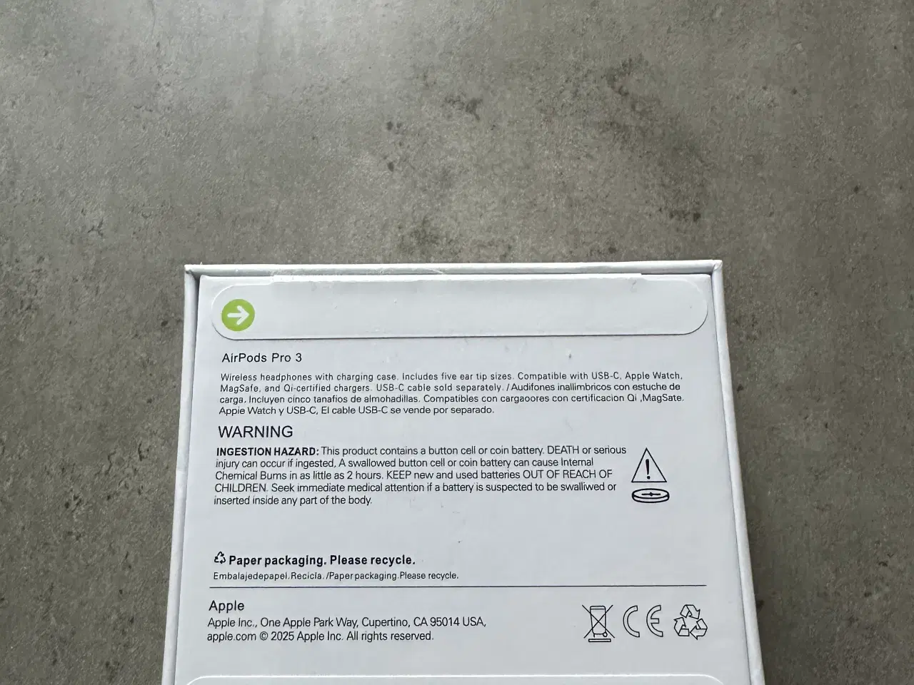 Billede 2 - AirPods pro 3 helt nye og uåbnede kvittering med