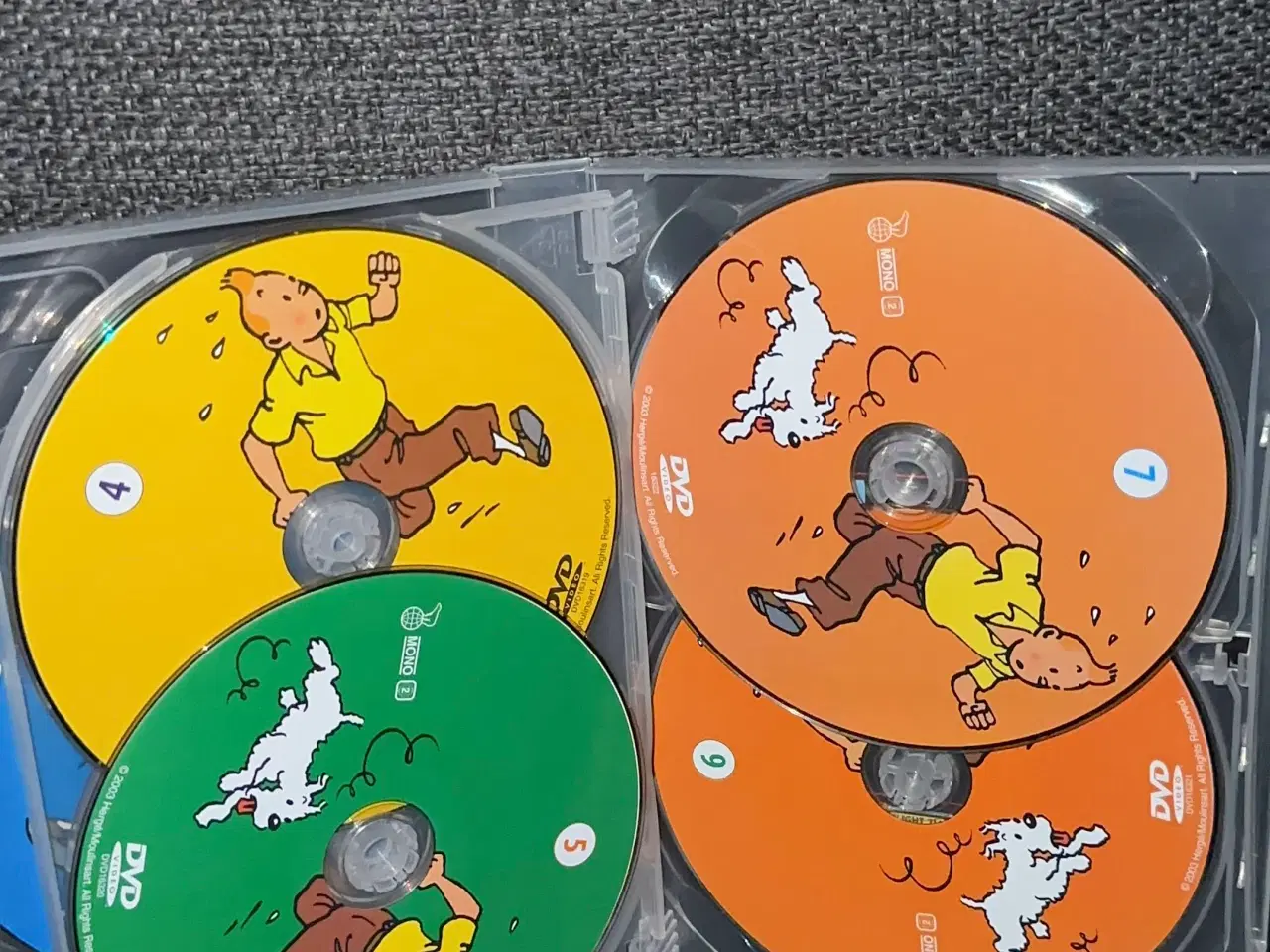 Billede 5 - TinTin dvd boks 