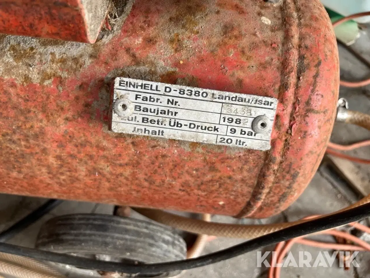 Billede 8 - Kompressor Einhell 100/20W