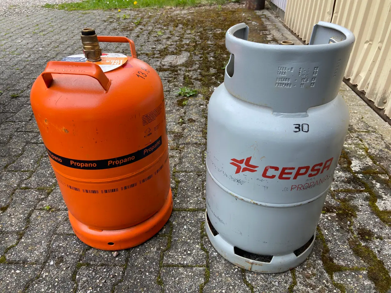Billede 4 - Gas flaske. Spansk model. Uden gas