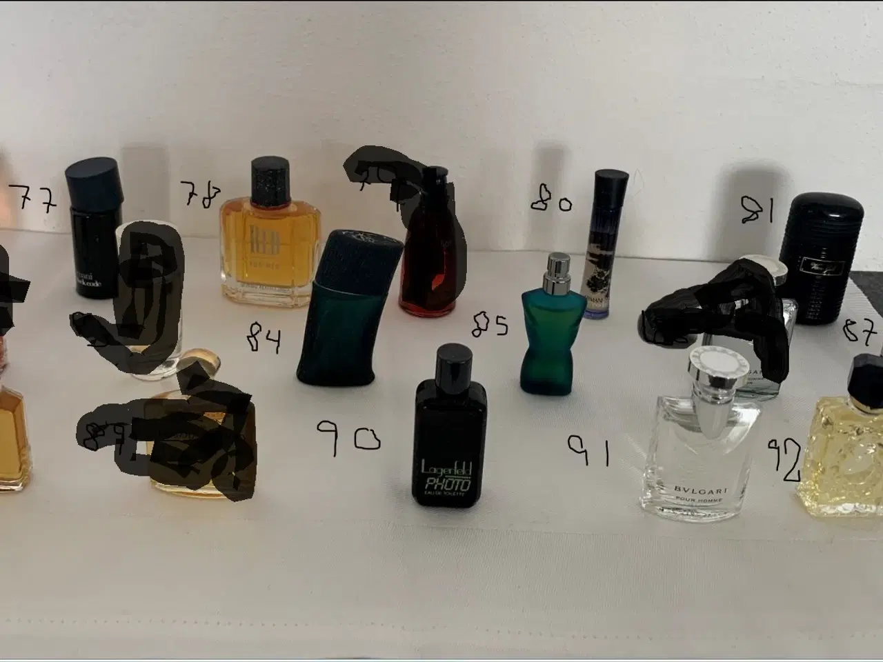 Billede 2 - Miniature parfumer for samlere