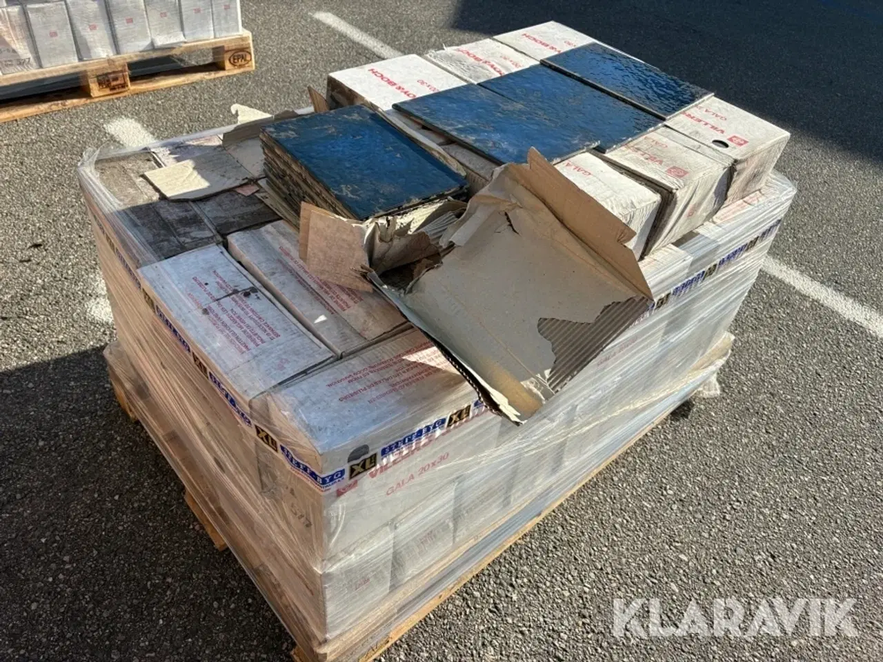 Billede 3 - Fliser V&B gala blå - 29,58 kvm