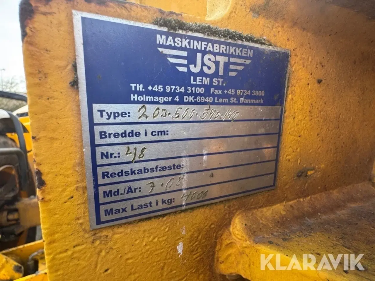 Billede 12 - Teleskoplæsser JCB 537