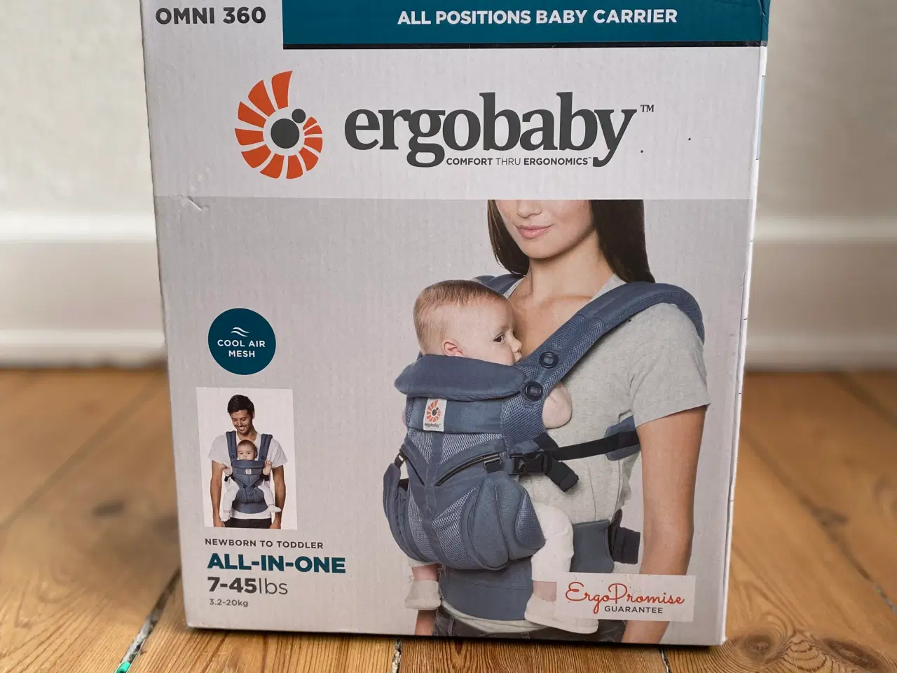 Billede 7 - Ergobaby Omni 360 bæresele inkl. regnslag 