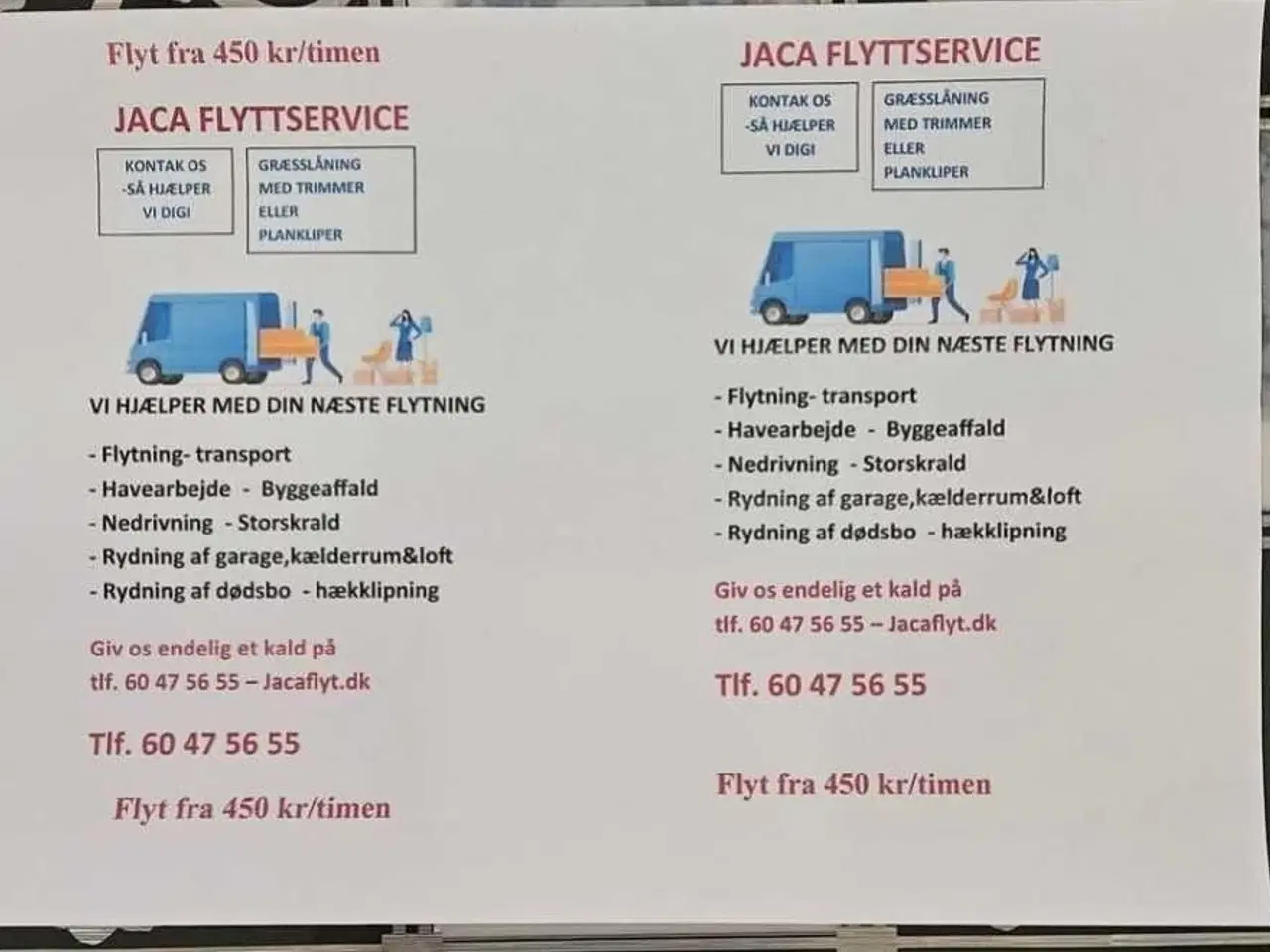 Billede 9 - Flytning og andet hjælp