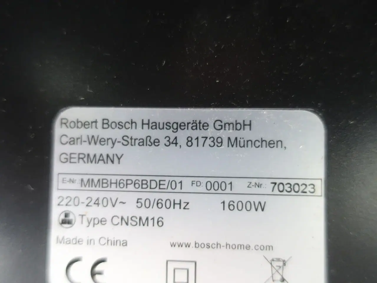 Billede 5 - Blender BOSCH VITA BOOST MMBH6P6B/01