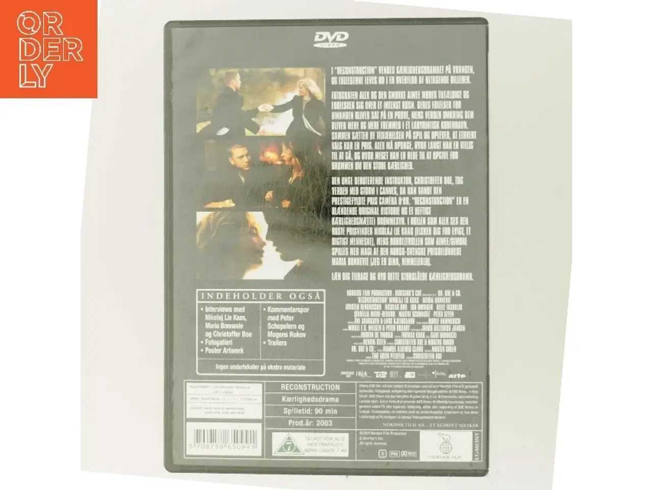 Billede 3 - Reconstruction med Nikolaj Lie Kaas (DVD)