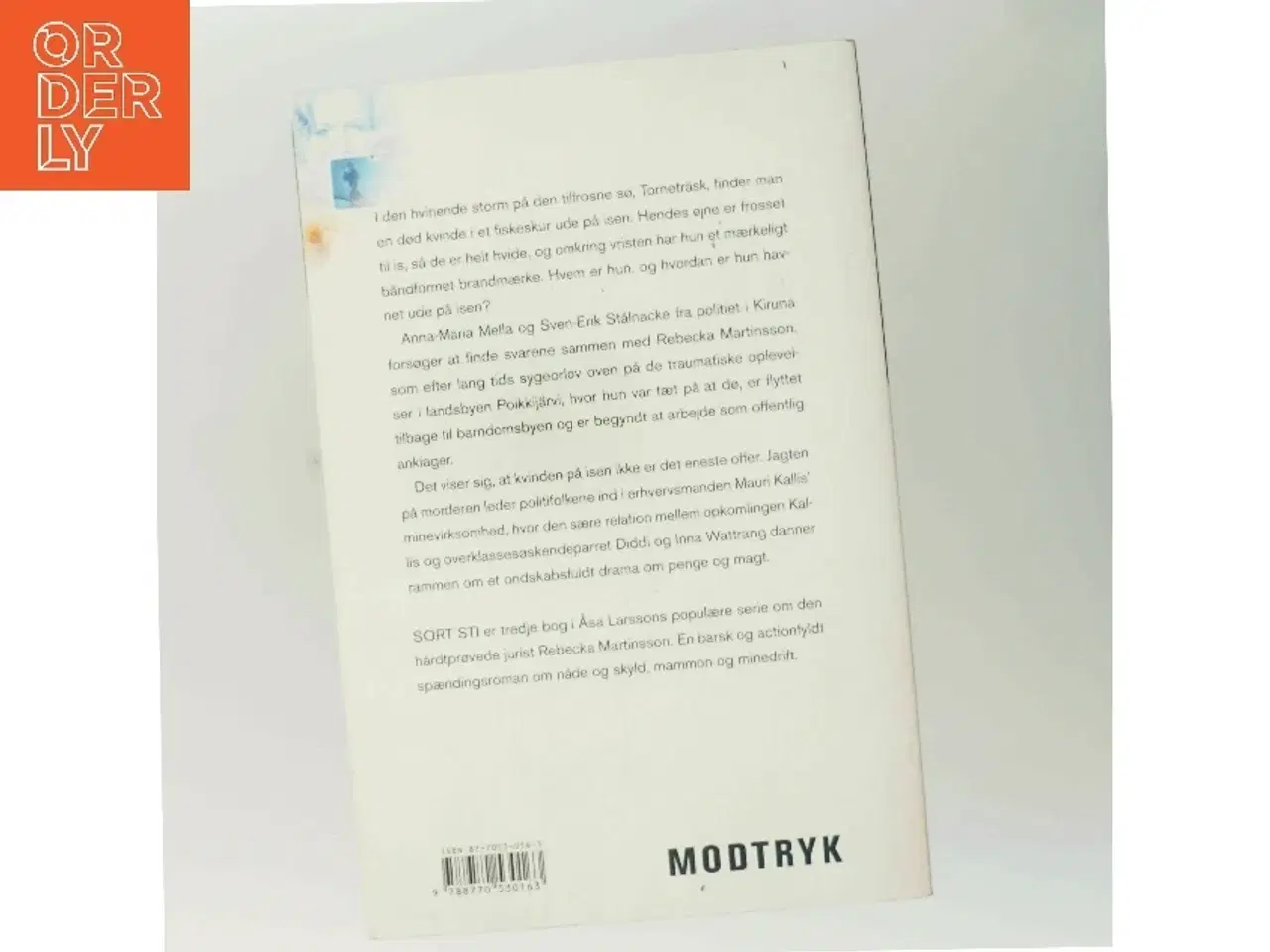 Billede 3 - Sort sti af Åsa Larsson (Bog)