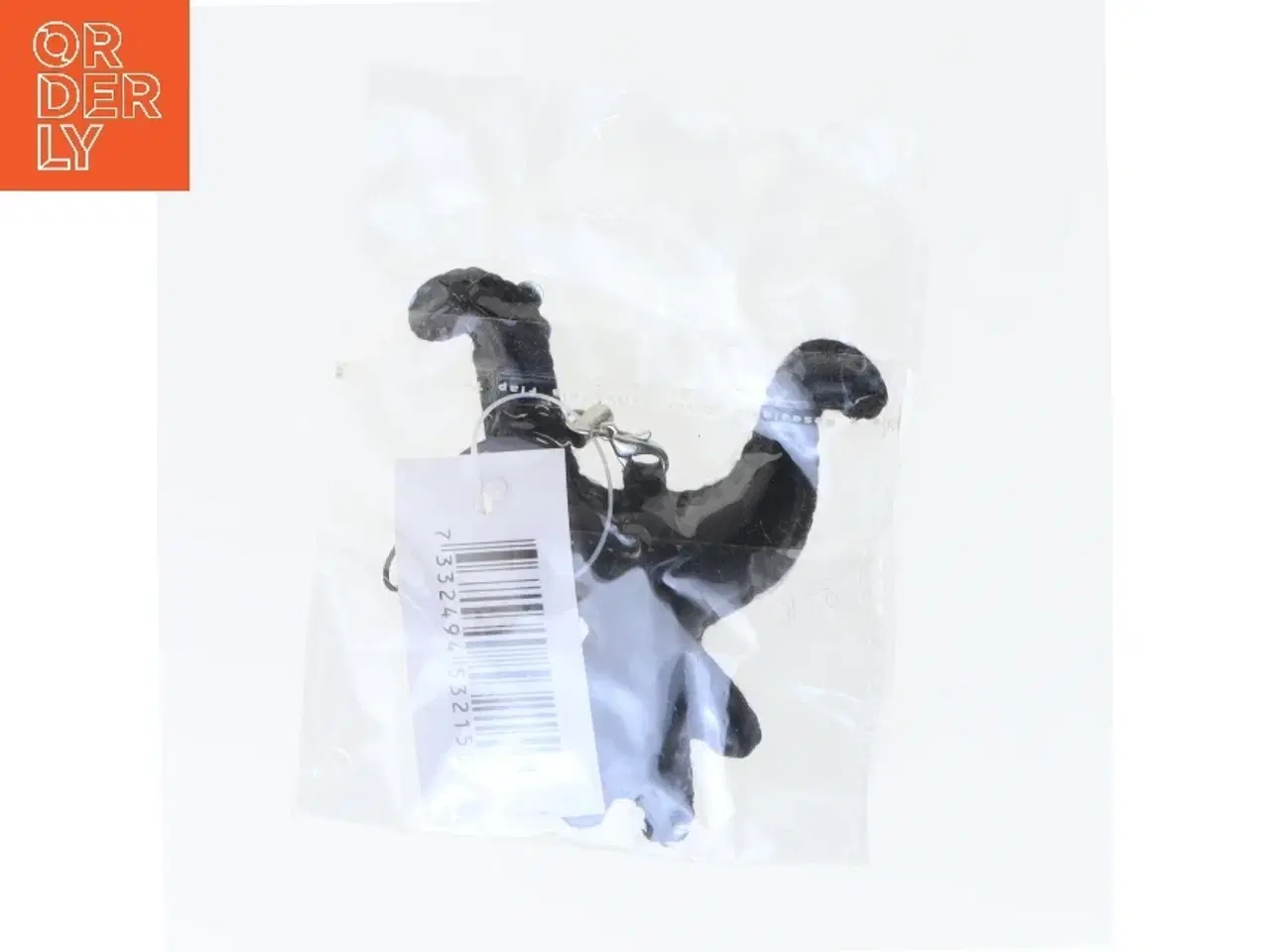 Billede 2 - Sort nøglevedhæng med store øjne (str. 8 cm)