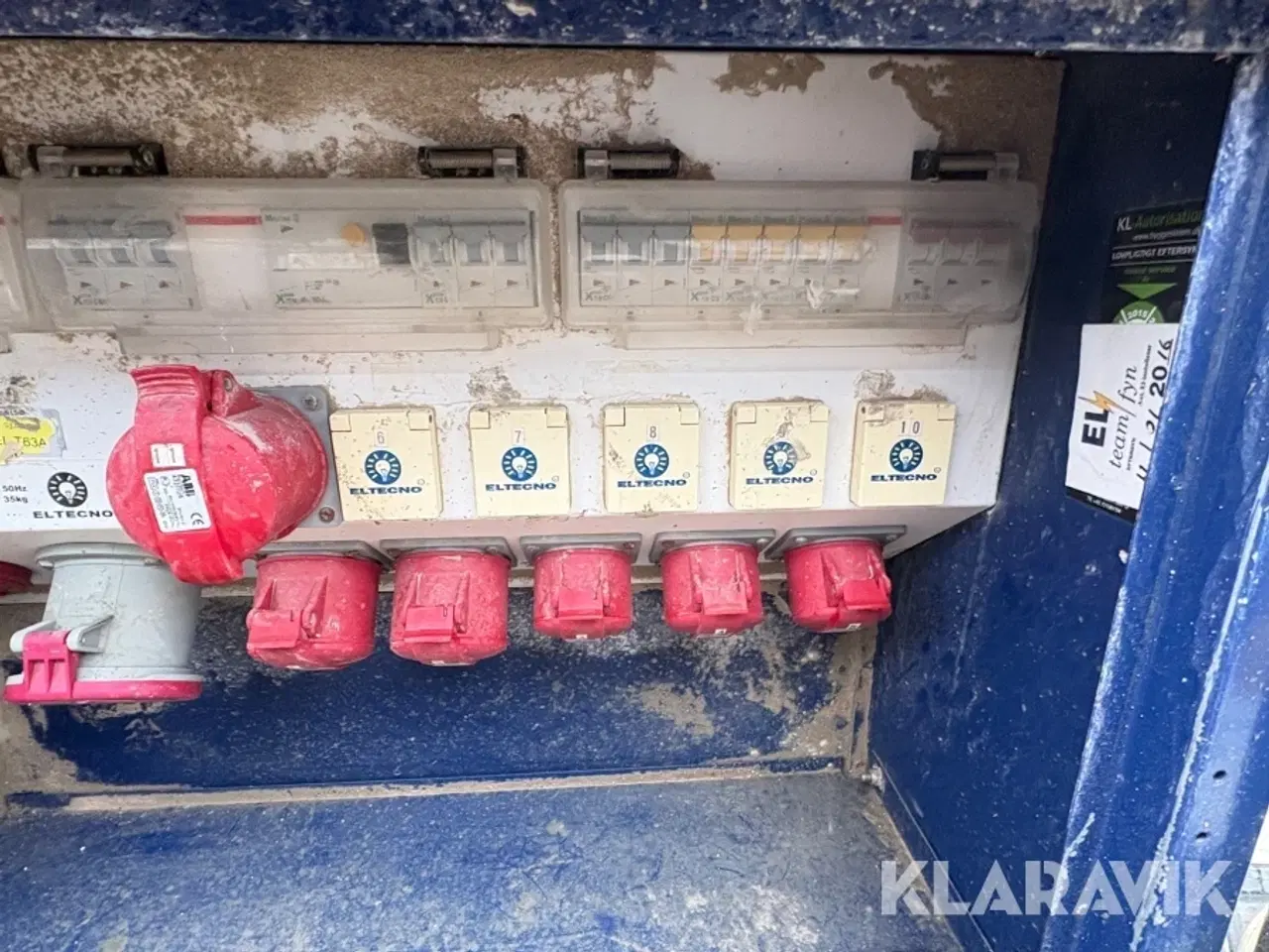 Billede 5 - Byggestrømtavle 1 styk