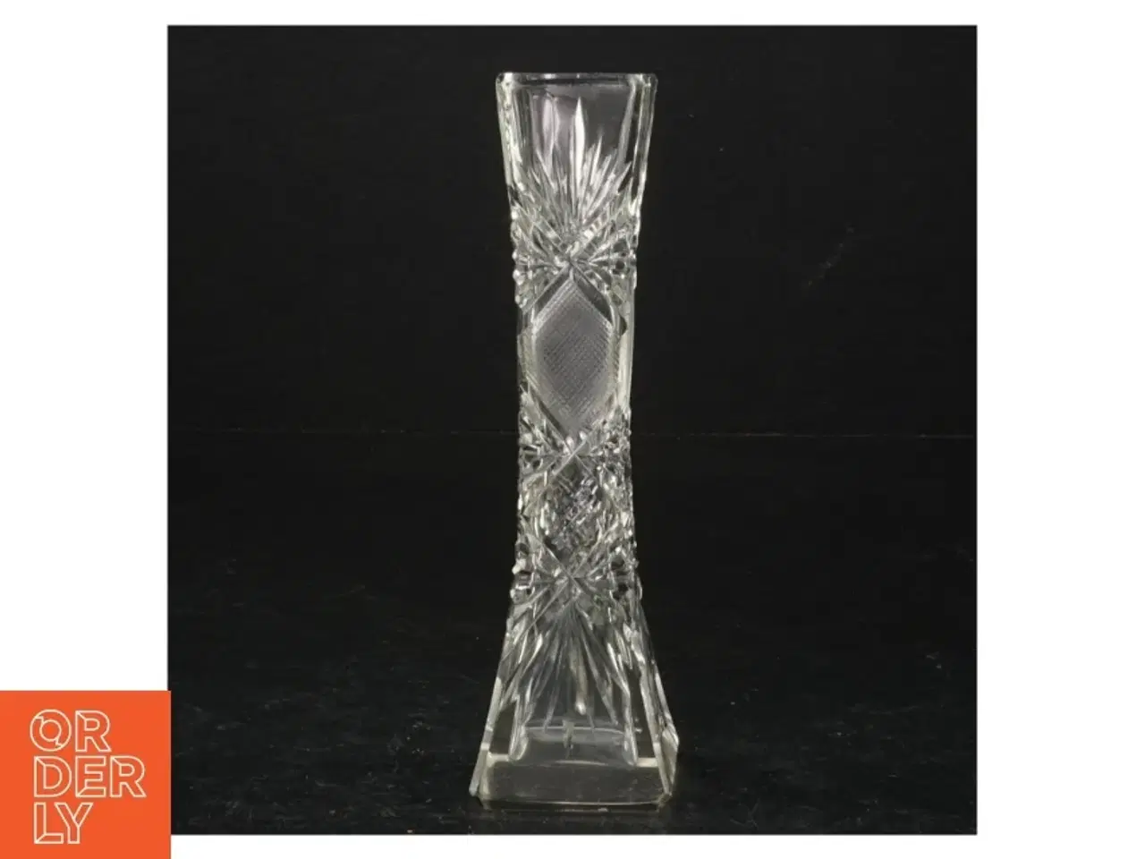 Billede 2 - Krystal lysestage (str. 16 cm)
