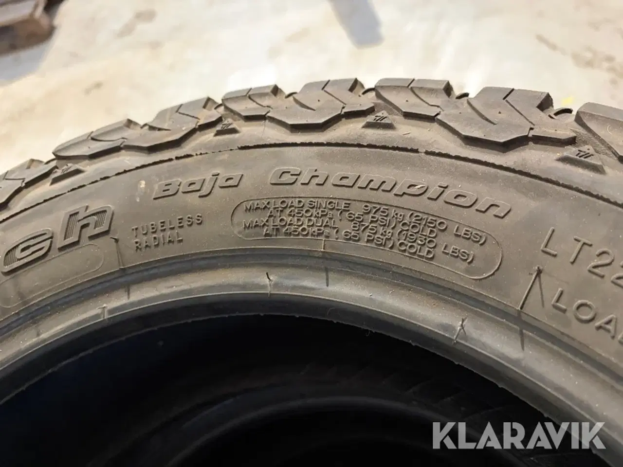 Billede 3 - Dæk BF Goodrich All-Terrain T/A 4 styk