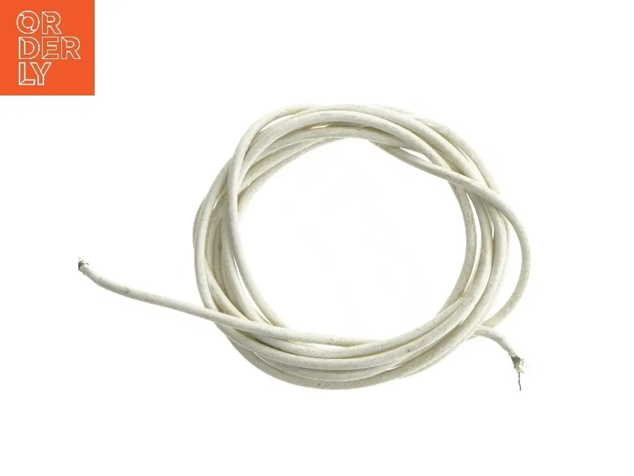 Billede 3 - Hvidt elektrisk kabel