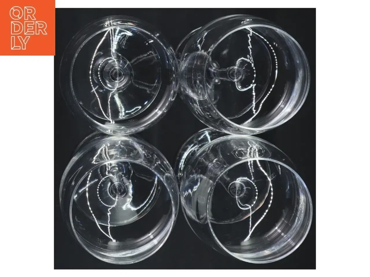 Billede 3 - Hvidvinsglas (4 stk) fra Lyngby glas (str. 21,5 x ø 6,5 cm)