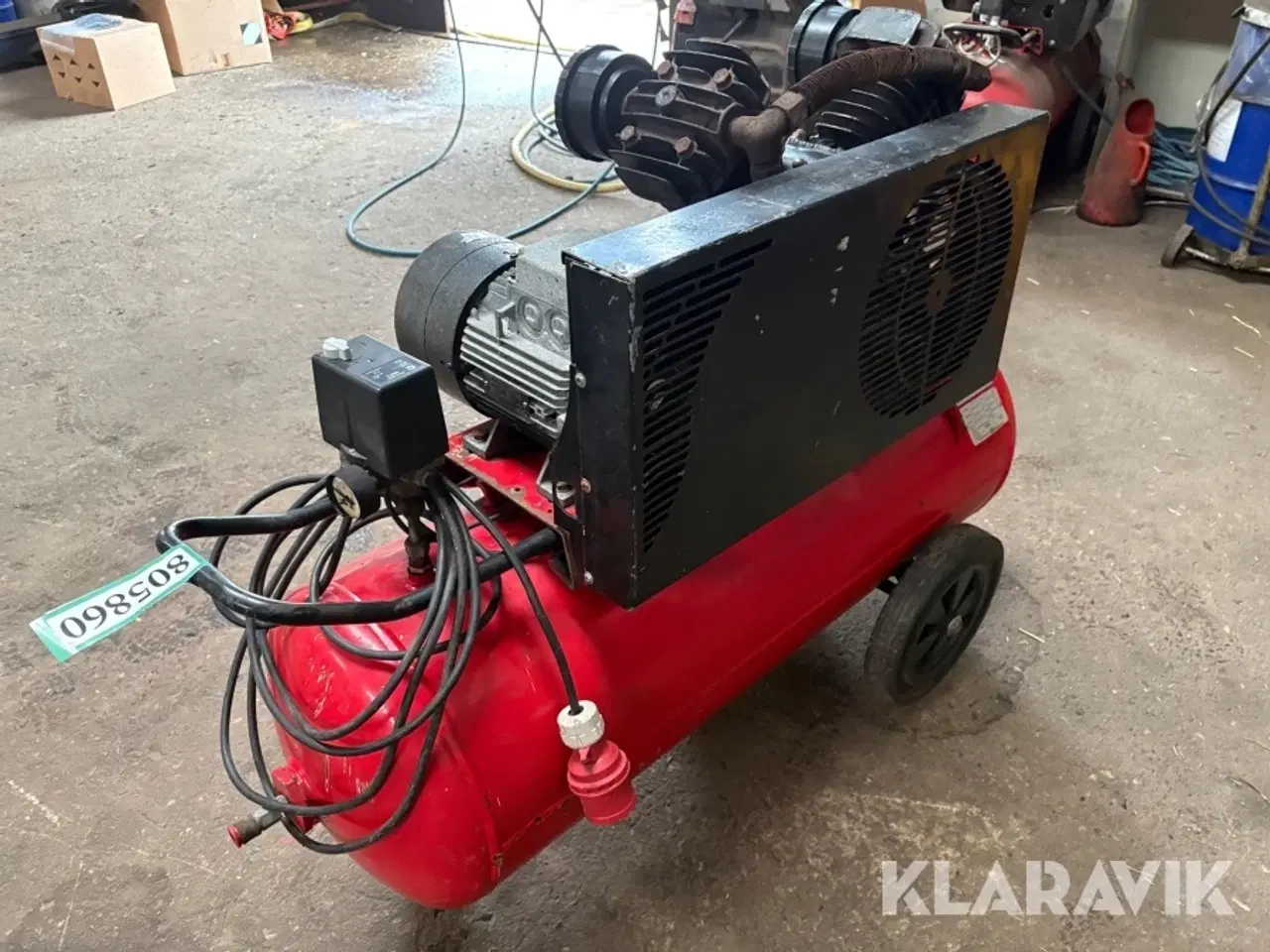 Billede 4 - Kompressor Reno 705/150 - volt 3x400 - hk 5,5