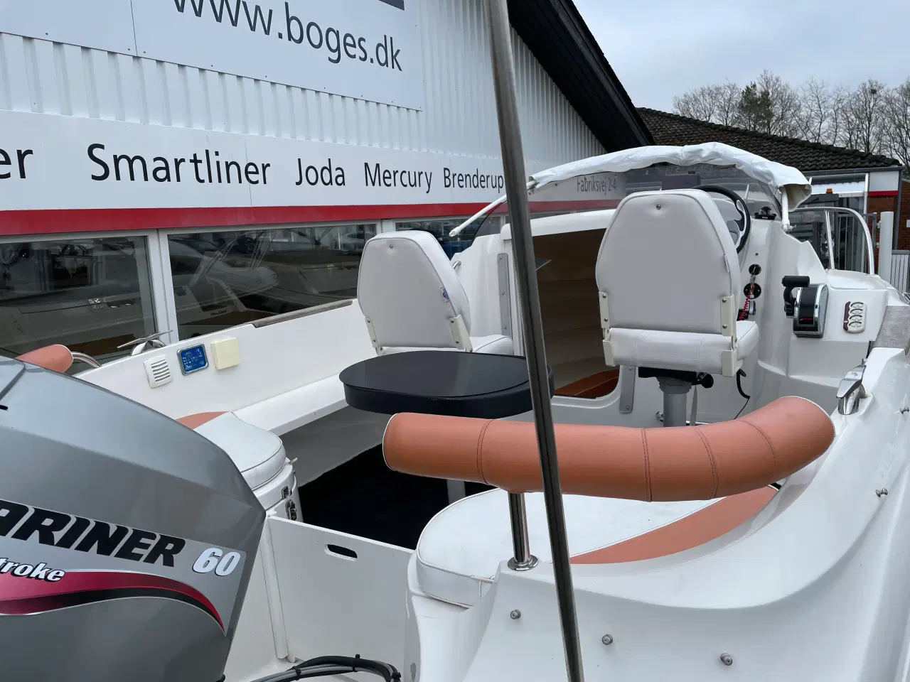 Billede 7 - 470 Cruiser med 60 hk Mariner-EFI 4 takt og 1000 kg Brenderup bådtrailer