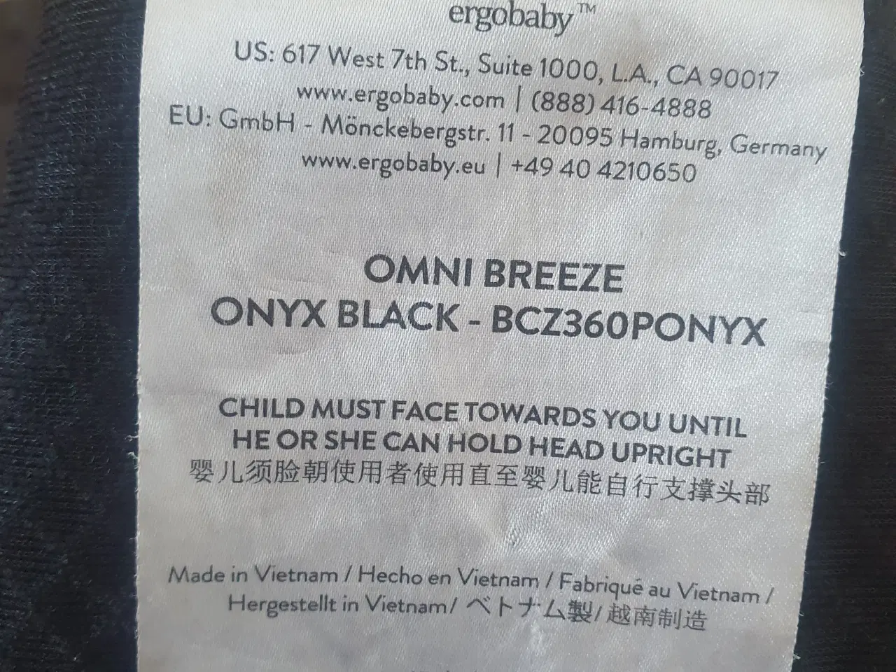 Billede 5 - UDLEJES - Ergobaby Omni Breeze bæresele