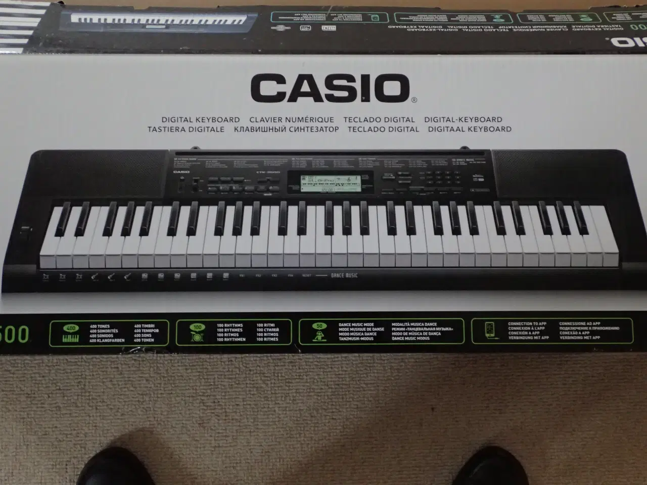 Billede 4 - Keyboard digital CASIO CTK-3500 ny.