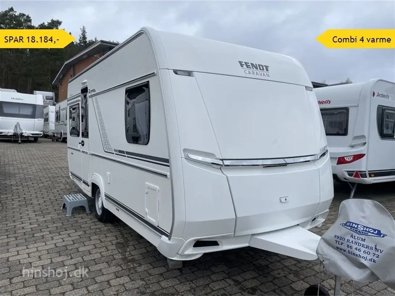 Billede 1 - 2024 - Fendt Bianco Activ 445 SFB   Fendt  med franskseng og rundsiddegruppe fra Hinshøj Caravan A/S