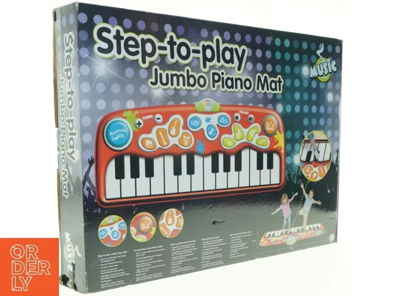 Billede 1 - Step-to-Play Jumbo Klaver Måtte (str. 175 x 65 cm)