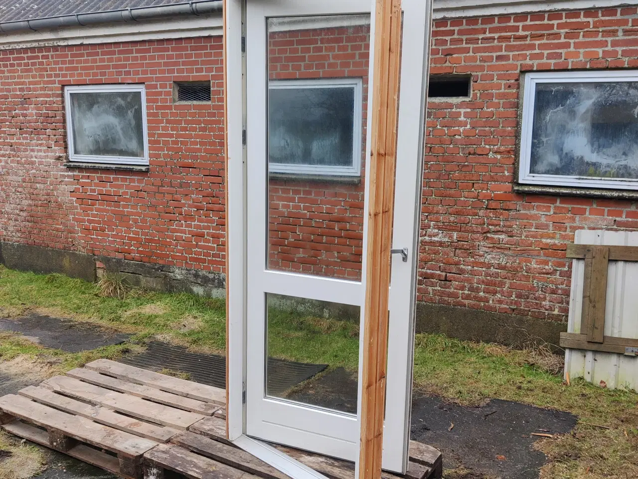 Billede 2 - Terrassedør træ