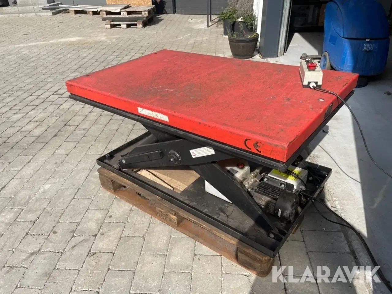 Billede 3 - Løftebord Dansk værktøjs salg HIW4.0EU 2000kg