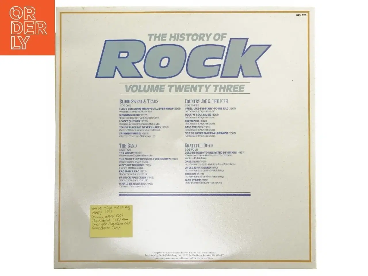 Billede 2 - The History of Rock Volume Twenty Three LP