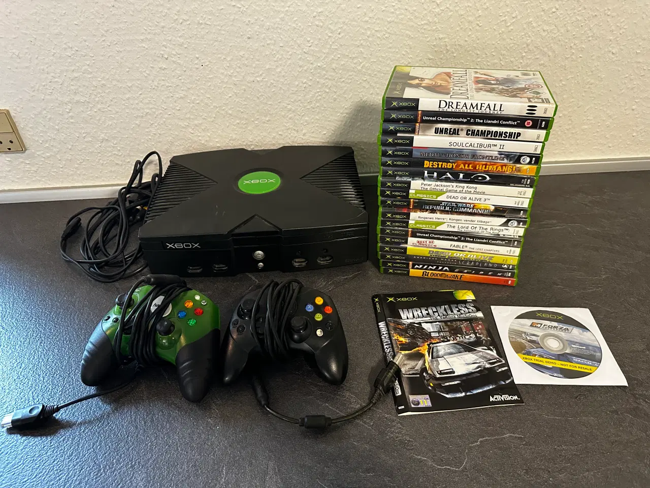 Billede 1 - Xbox Original pakke med 19 spil