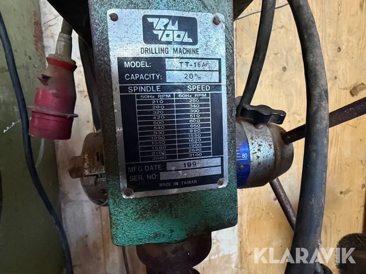 Billede 7 - Søjleboremaskine + bænksliber