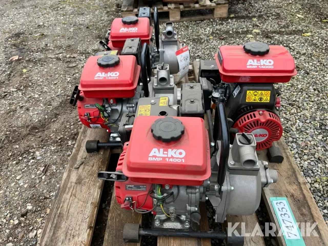 Billede 5 - Vandpumper 4 styk ALKO BMP 14000/14001