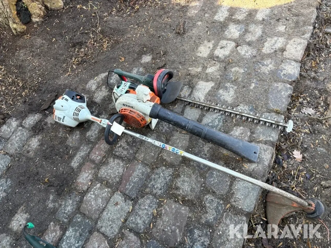 Billede 9 - Løvblæser, hækkeklipper og græstrimmer STIHL,metabo