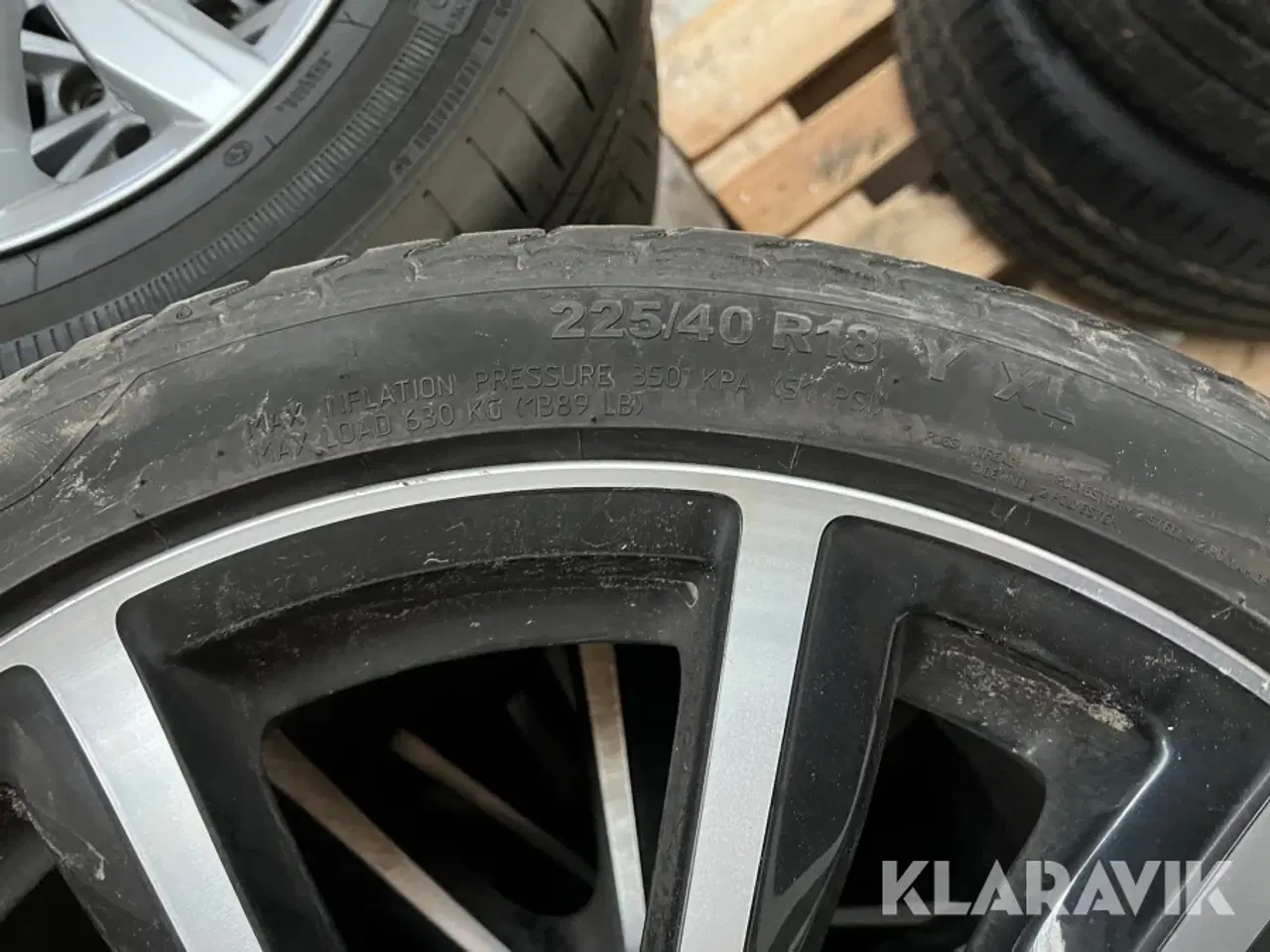 Billede 7 - Lot - komplethjul og dæk 4 sæt