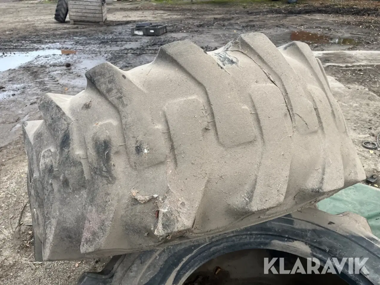 Billede 12 - Dæk Goodyear Super grip til rendegraver 2 styk