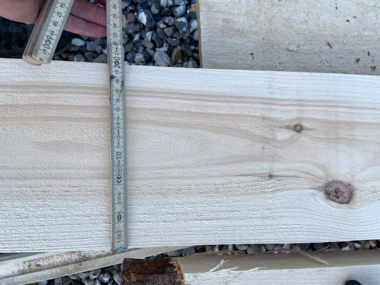 Billede 4 - Tømmer 5 x 20 cm længde 3,6 mtr. 
