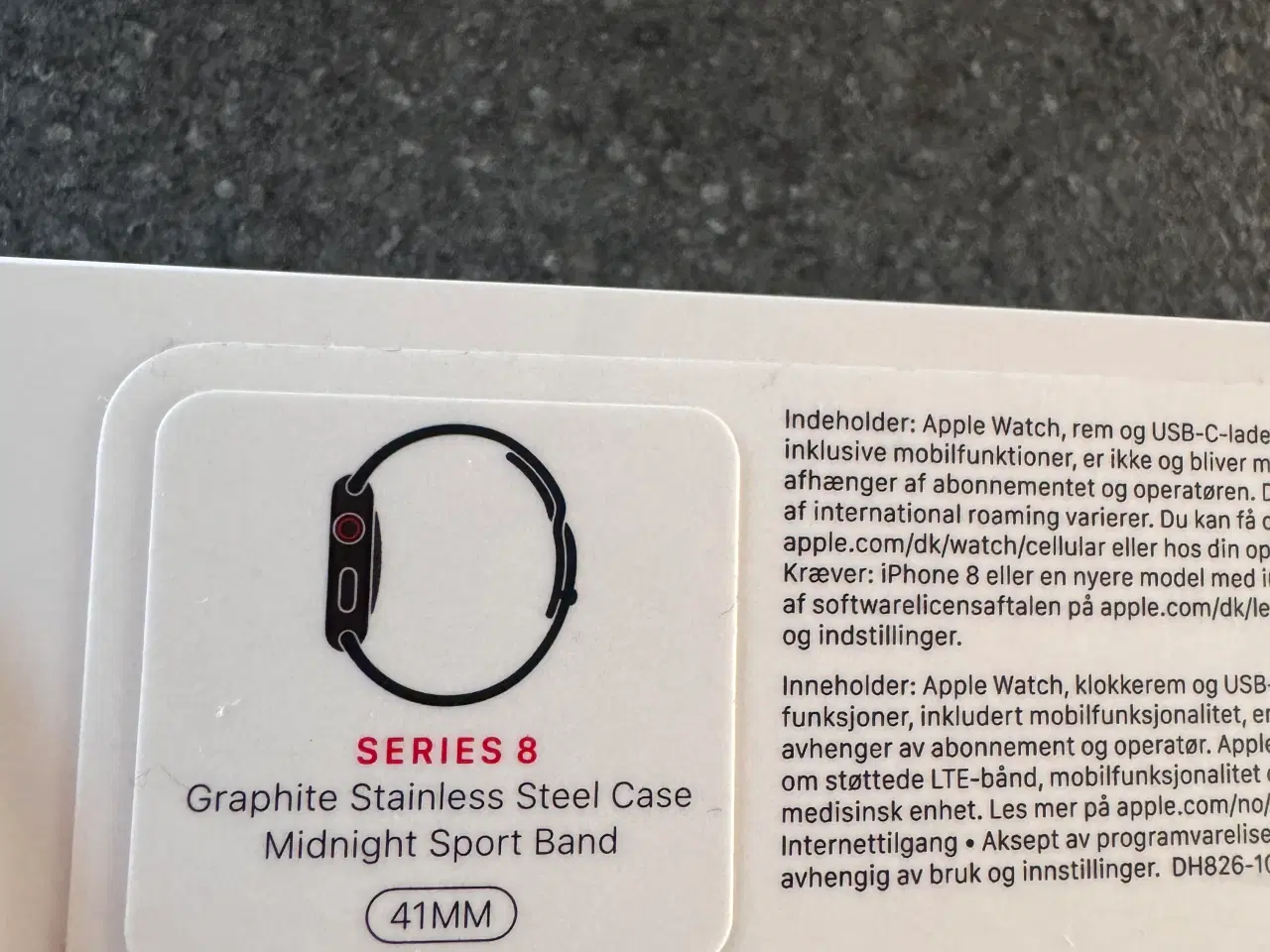 Billede 1 - Helt nyt ur Apple Watch 8